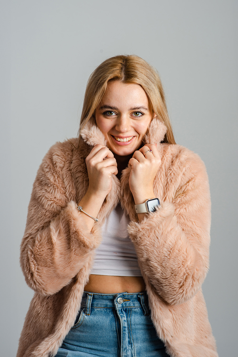 Kurtka George różowa - obrazek 2