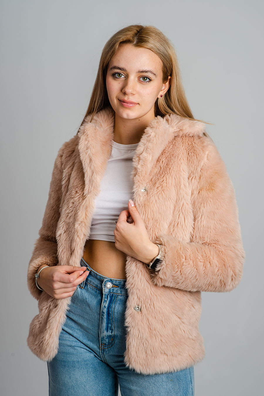 Kurtka George różowa - obrazek 3