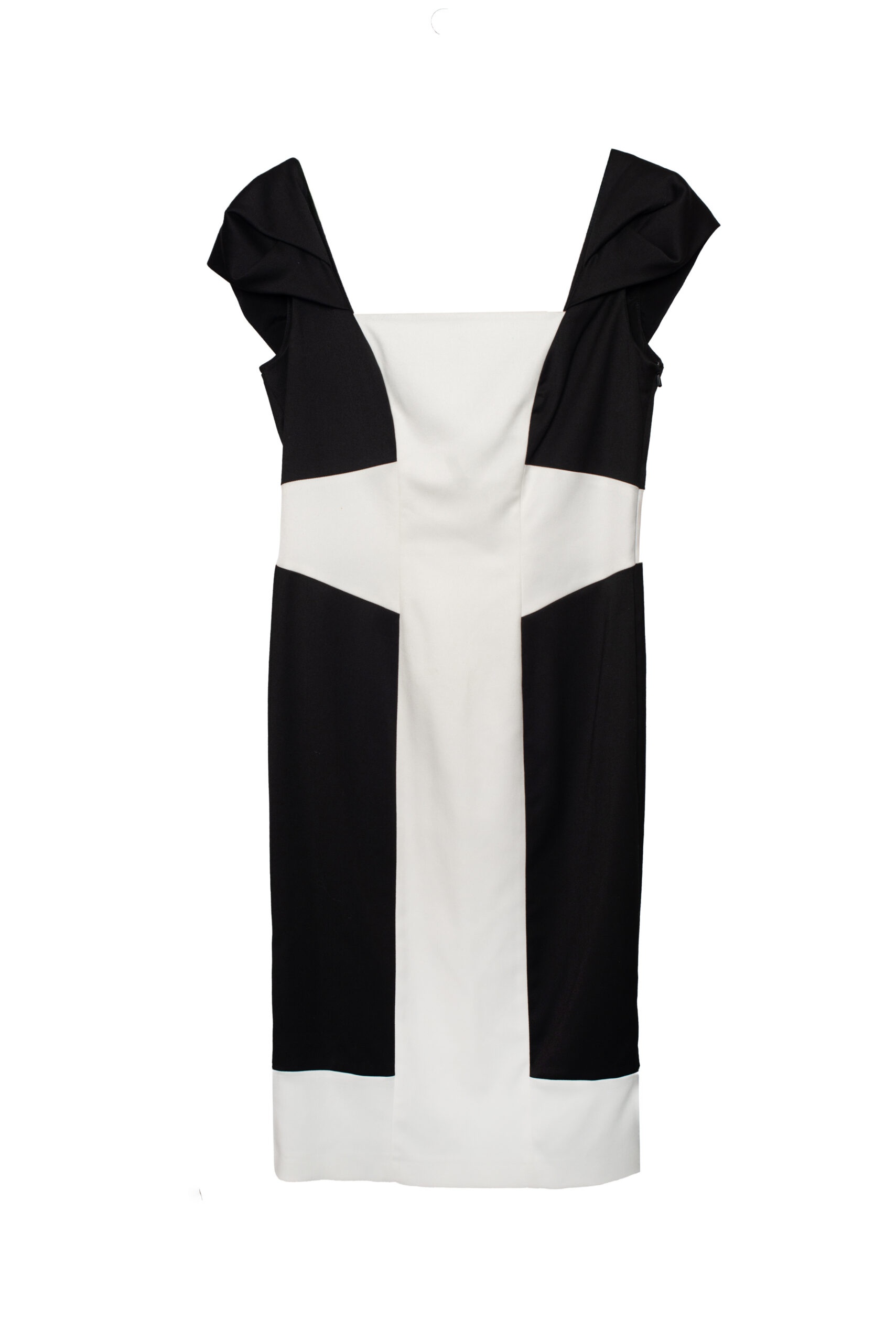 Sukienka czarno-biała