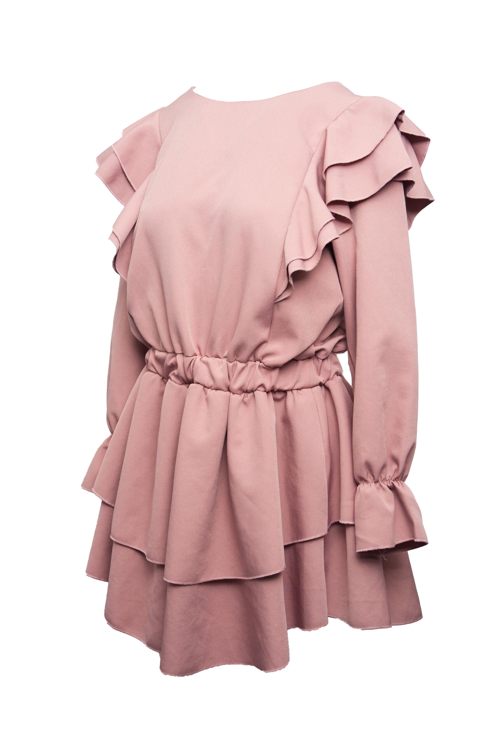 Sukienka NN różowa - obrazek 4