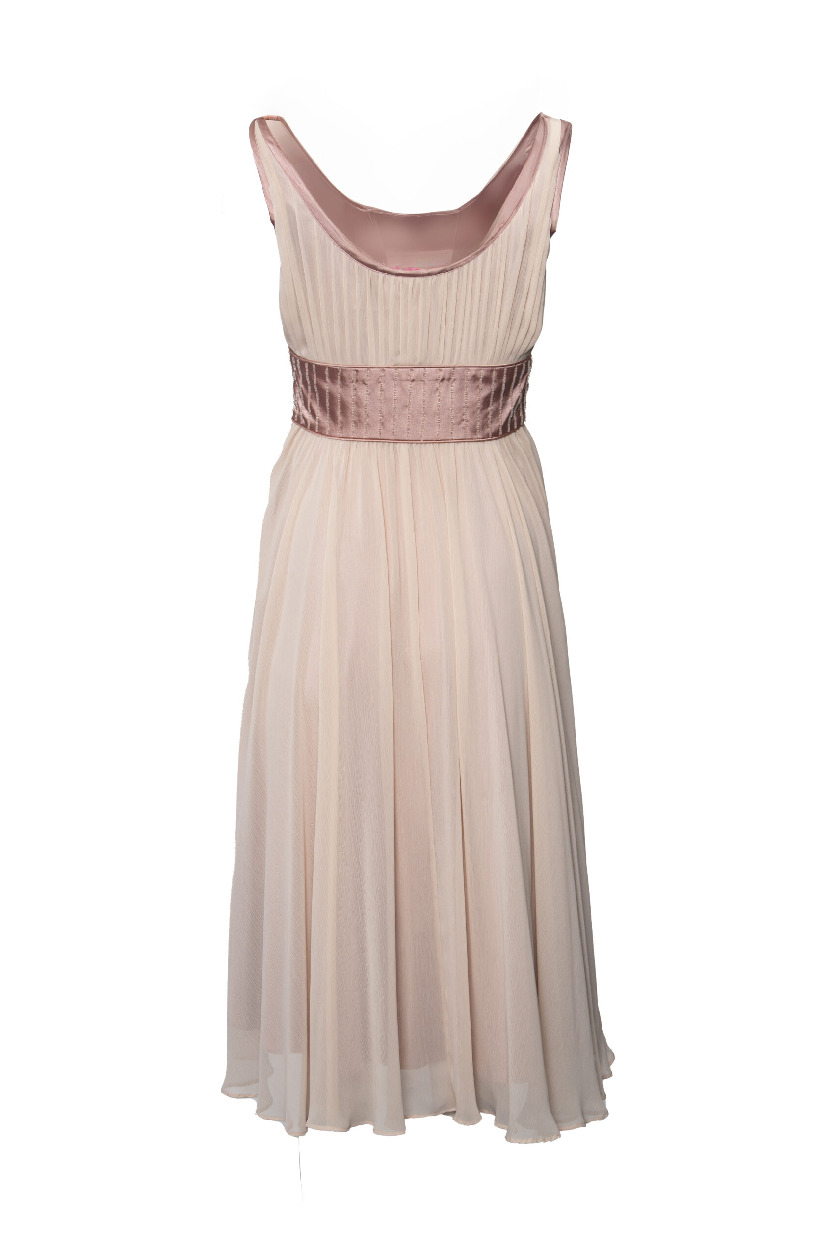 Sukienka pudrowy róż - obrazek 2