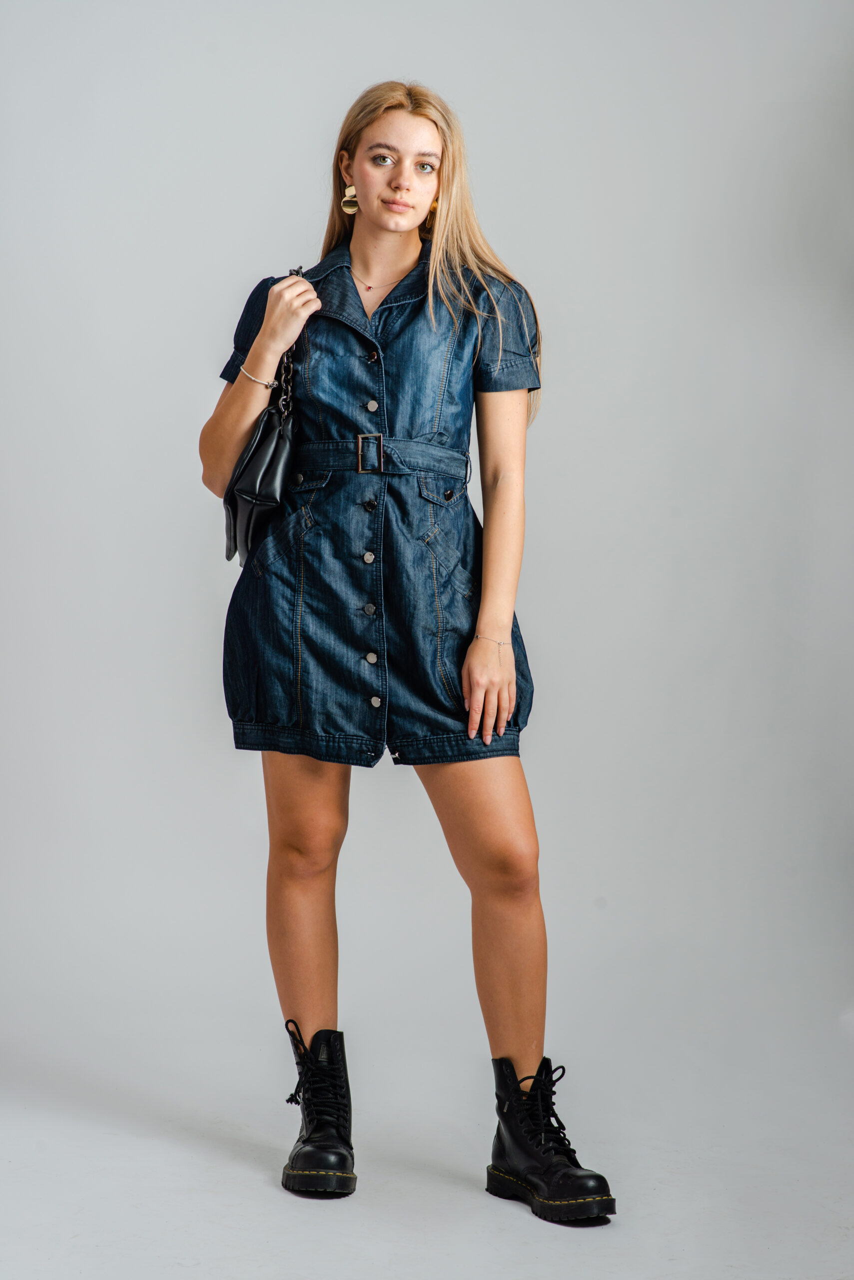 Sukienka Fucica granatowa