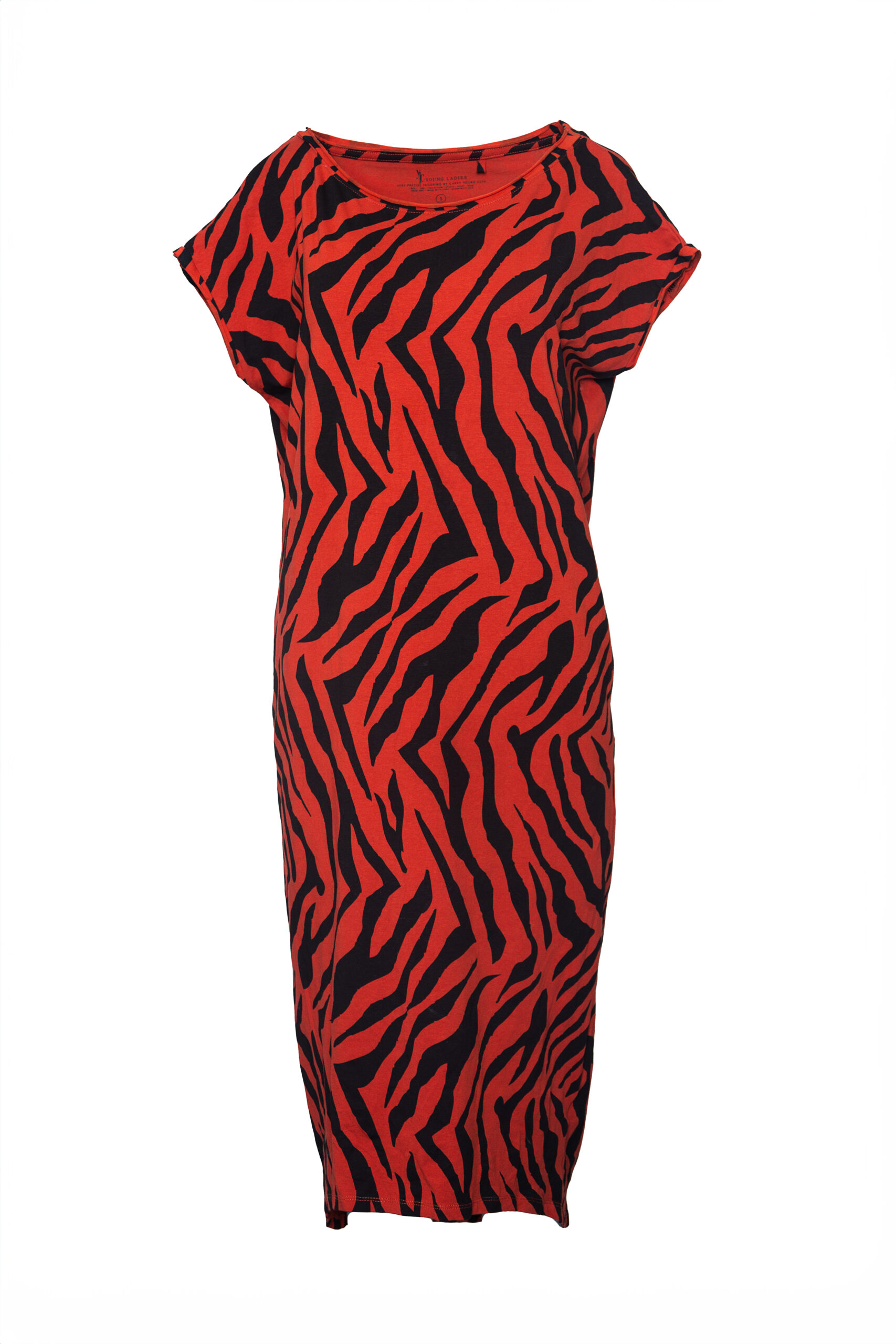 Sukienka Young Ladies czerwono-czarna