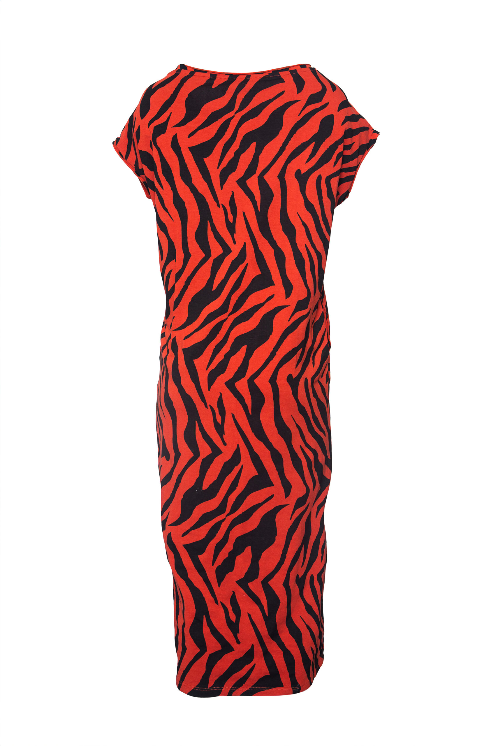 Sukienka Young Ladies czerwono-czarna - obrazek 2