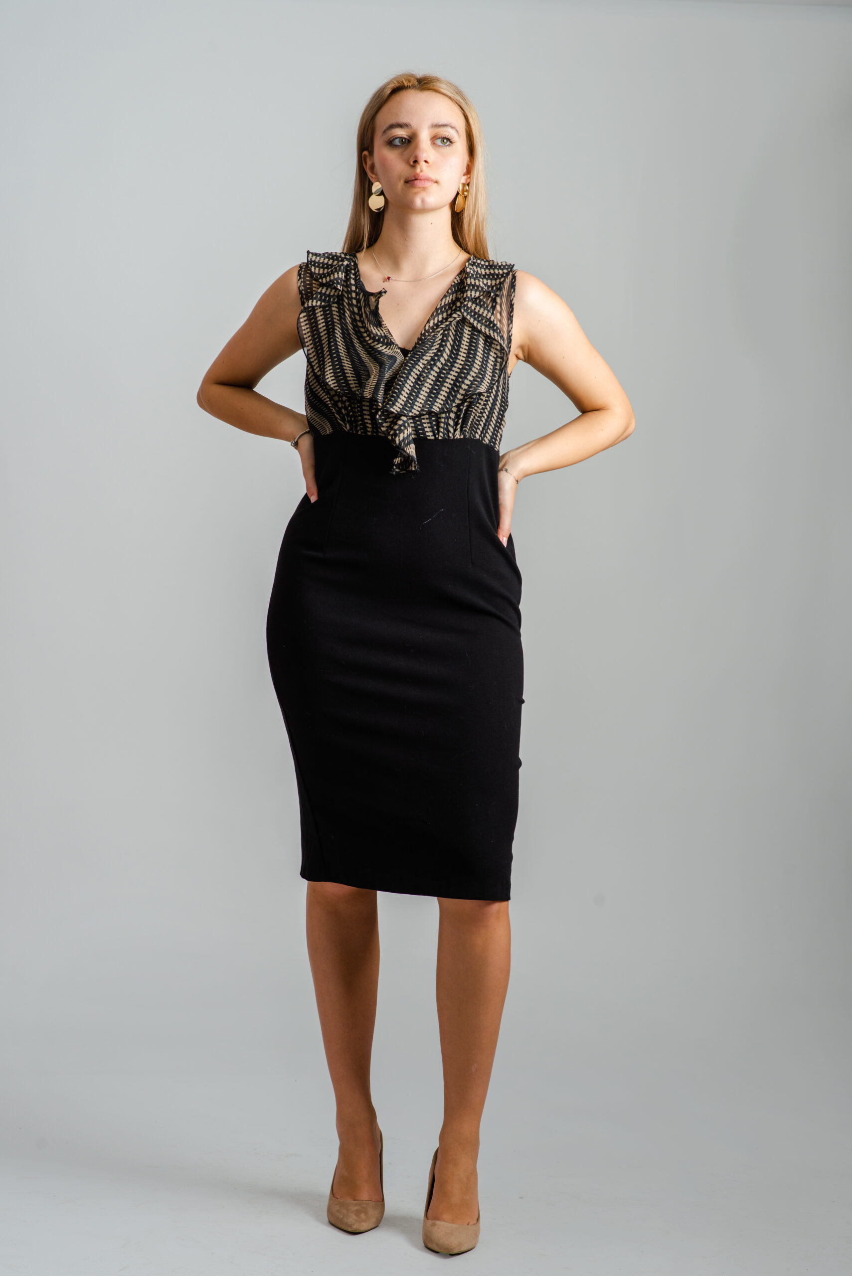 Sukienka WALLIS czarna