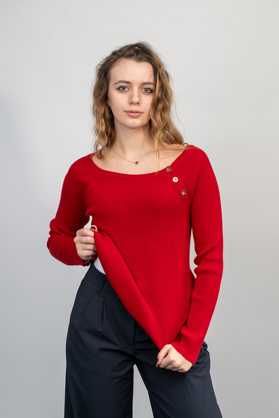 Sweter Ralph Lauren czerwony