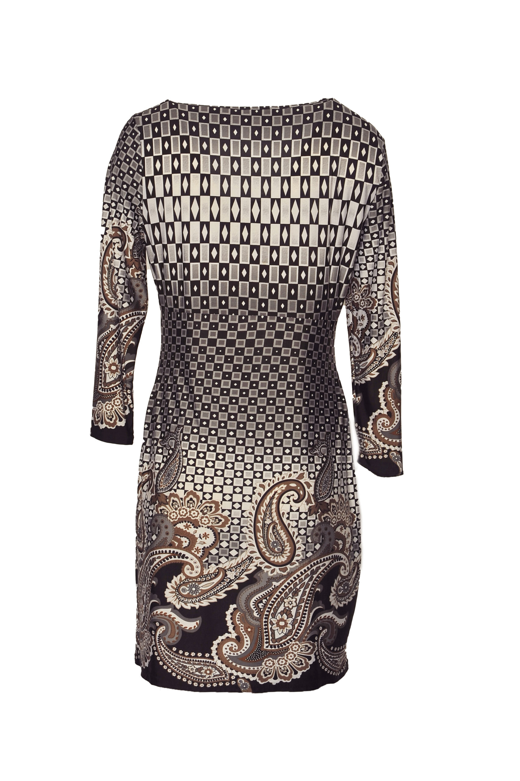 Tunika M&CO beżowo- szara - obrazek 2