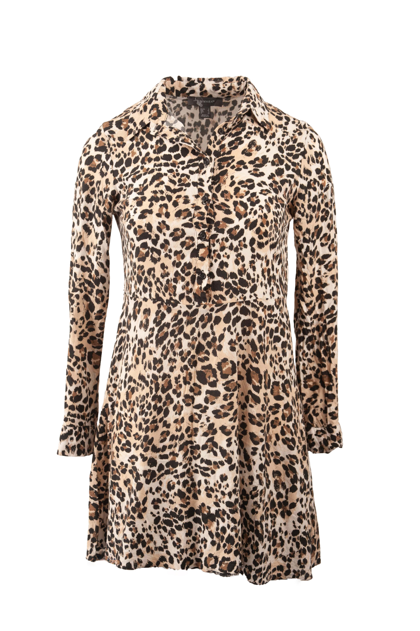 Tunika brązowa w panterkę